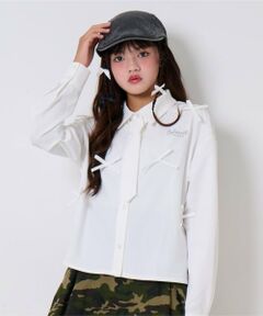 by LOVEiT / バイ ラビット シャツ・ブラウス | タイつきリボンブラウス