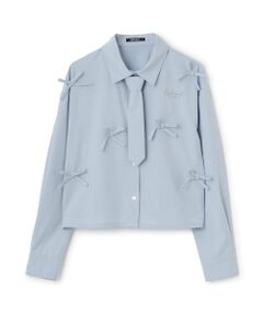 by LOVEiT / バイ ラビット シャツ・ブラウス | タイつきリボンブラウス