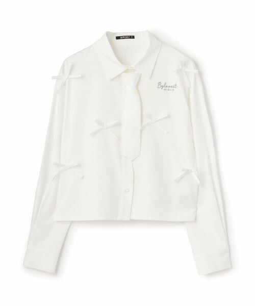 by LOVEiT / バイ ラビット シャツ・ブラウス | タイつきリボンブラウス | 詳細8