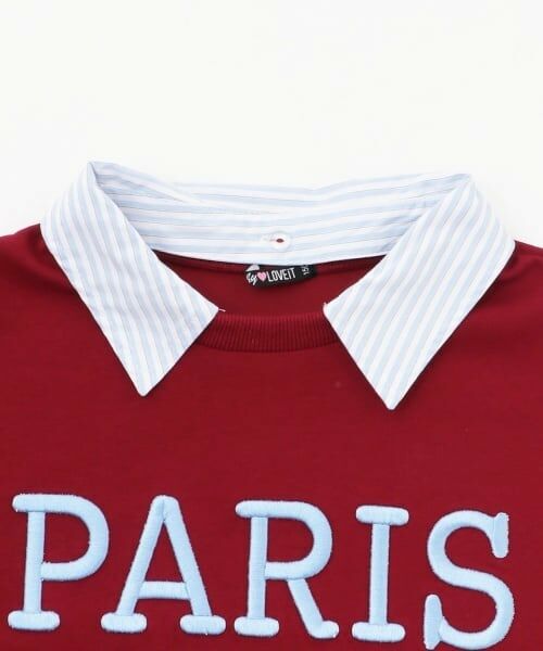 by LOVEiT / バイ ラビット スウェット | 【WEB限定】衿つきプルオーバー | 詳細10