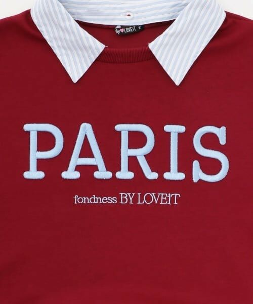 by LOVEiT / バイ ラビット スウェット | 【WEB限定】衿つきプルオーバー | 詳細12