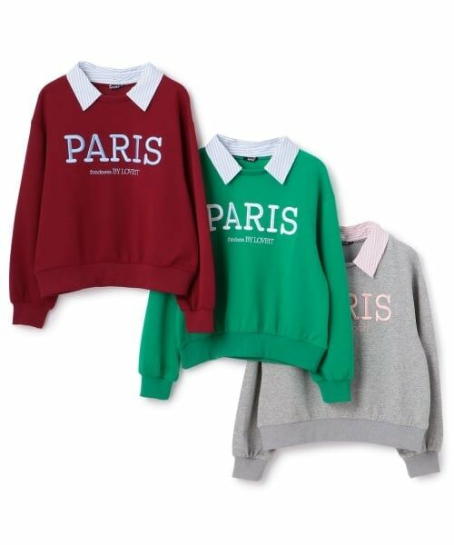 by LOVEiT / バイ ラビット スウェット | 【WEB限定】衿つきプルオーバー | 詳細5