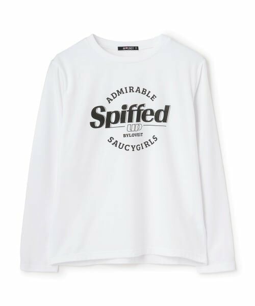 by LOVEiT / バイ ラビット Tシャツ | 長袖ロゴTシャツ | 詳細3