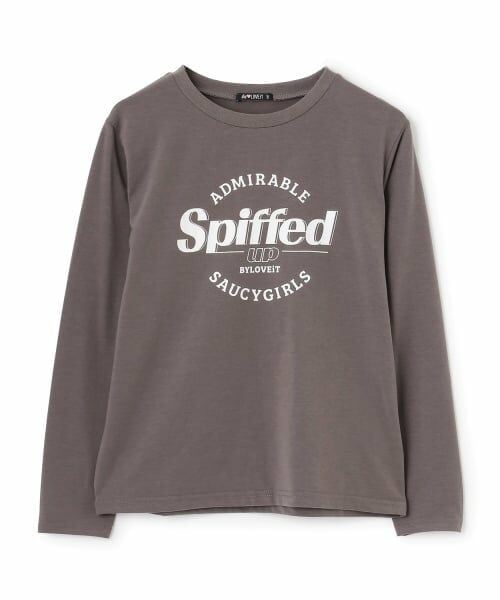 by LOVEiT / バイ ラビット Tシャツ | 長袖ロゴTシャツ | 詳細5