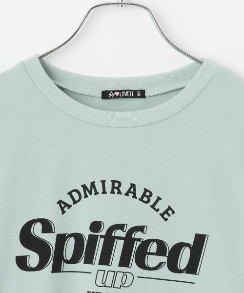 by LOVEiT / バイ ラビット Tシャツ | 長袖ロゴTシャツ | 詳細8