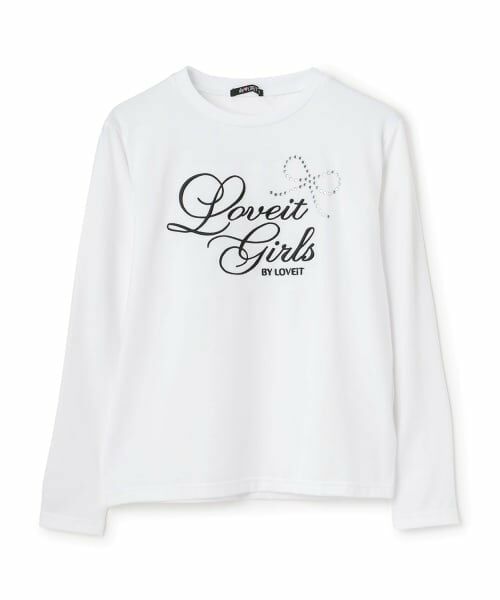 by LOVEiT / バイ ラビット Tシャツ | 【WEB限定】キラキラリボンTシャツ | 詳細3