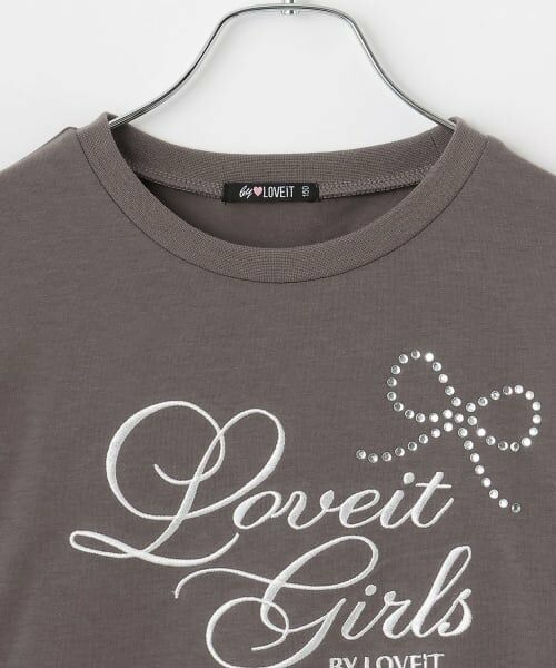 by LOVEiT / バイ ラビット Tシャツ | 【WEB限定】キラキラリボンTシャツ | 詳細7