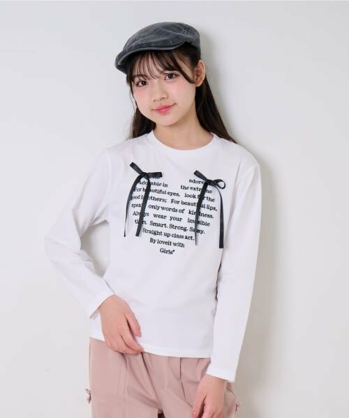 by LOVEiT / バイ ラビット Tシャツ | リボンハートTシャツ | 詳細1