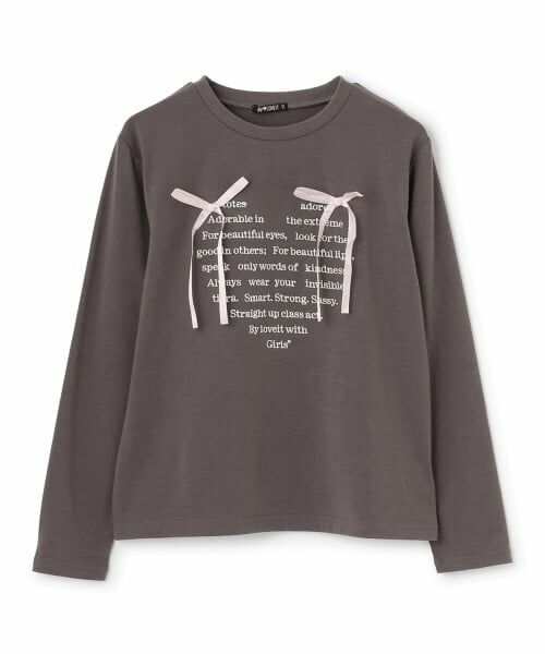 by LOVEiT / バイ ラビット Tシャツ | リボンハートTシャツ | 詳細4