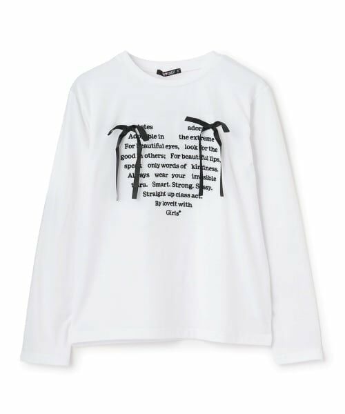 by LOVEiT / バイ ラビット Tシャツ | リボンハートTシャツ | 詳細5