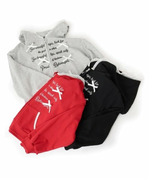 by LOVEiT / バイ ラビット パーカー | レースポイントフーディ | 詳細3