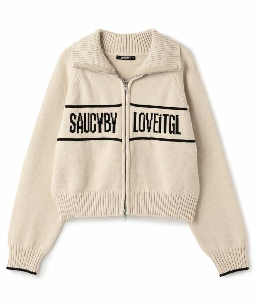 by LOVEiT / バイ ラビット カーディガン・ボレロ | Wジップカーディガン（ベージュ）