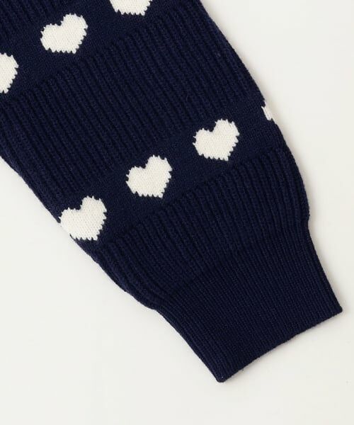 by LOVEiT / バイ ラビット ニット・セーター | ハートボーダーニット | 詳細11