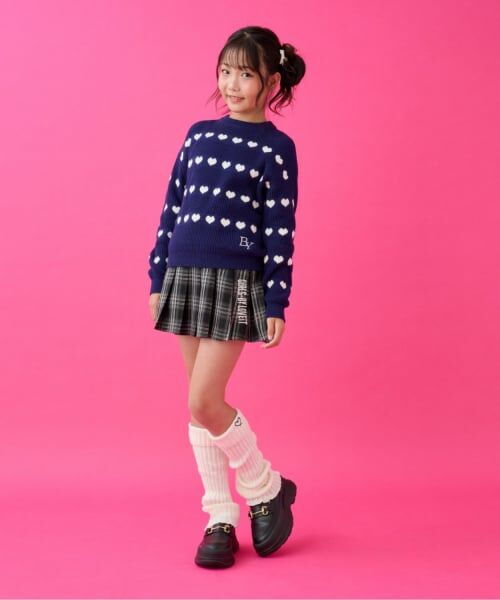 by LOVEiT / バイ ラビット ニット・セーター | ハートボーダーニット | 詳細4