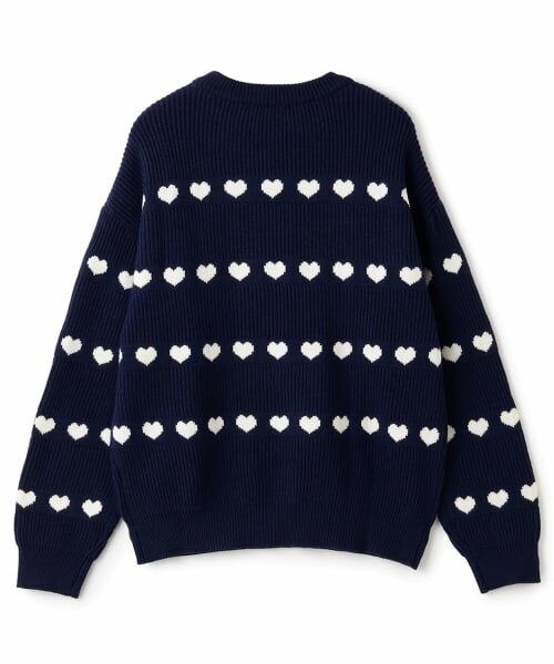 by LOVEiT / バイ ラビット ニット・セーター | ハートボーダーニット | 詳細9