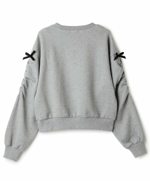 by LOVEiT / バイ ラビット スウェット | リボンプルオーバー | 詳細1