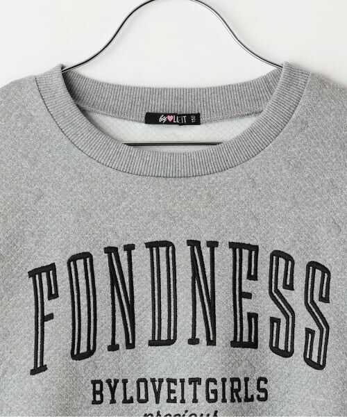 by LOVEiT / バイ ラビット スウェット | リボンプルオーバー | 詳細2