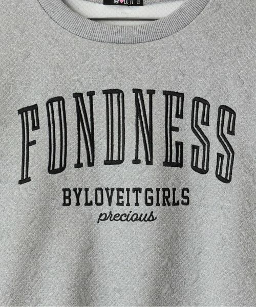 by LOVEiT / バイ ラビット スウェット | リボンプルオーバー | 詳細3