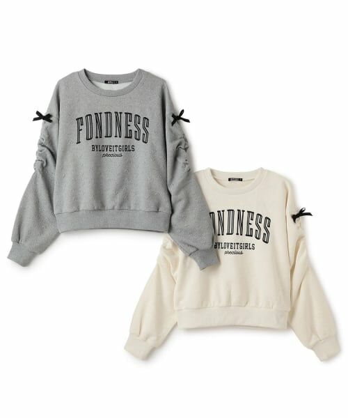 by LOVEiT / バイ ラビット スウェット | リボンプルオーバー | 詳細8