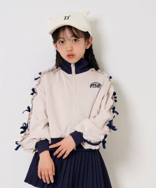 by LOVEiT / バイ ラビット カーディガン・ボレロ | トラックジャケット（オフ ホワイト）