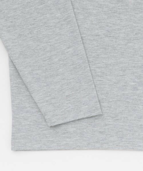 by LOVEiT / バイ ラビット Tシャツ | ミニロゴロング丈Tシャツ | 詳細9