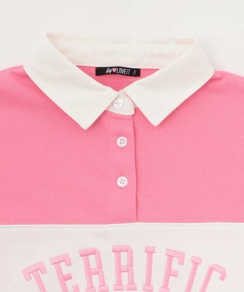 by LOVEiT / バイ ラビット ミニ丈・ひざ丈ワンピース | ラガーワンピース | 詳細7