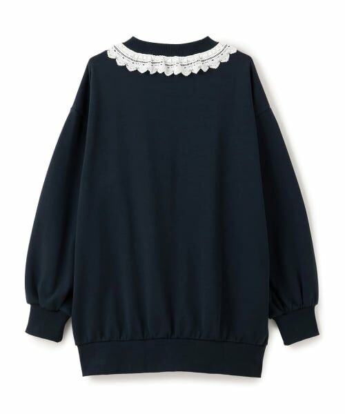 by LOVEiT / バイ ラビット スウェット | レースつきナンバリングプルオーバー | 詳細5