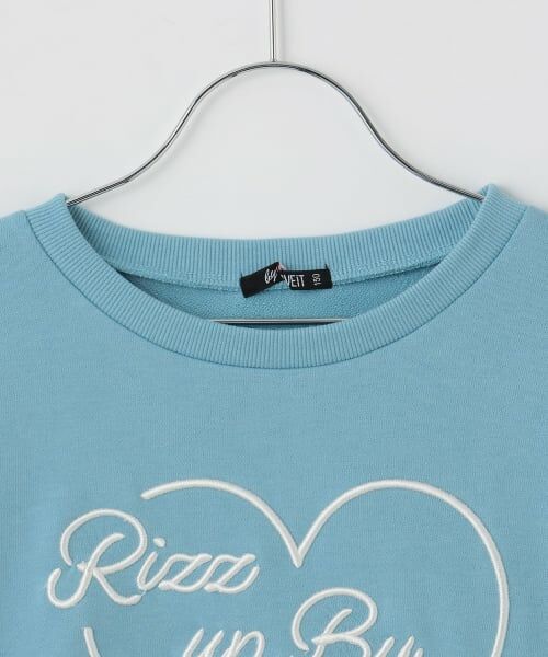 by LOVEiT / バイ ラビット スウェット | ハートロゴプルオーバー | 詳細6