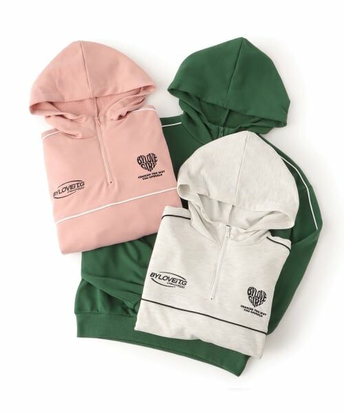 by LOVEiT / バイ ラビット パーカー | パイピングゲームフーディ | 詳細4