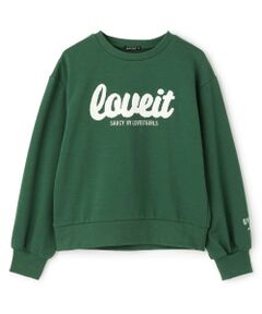 by LOVEiT / バイ ラビット スウェット | サガラ刺しゅうプルオーバー