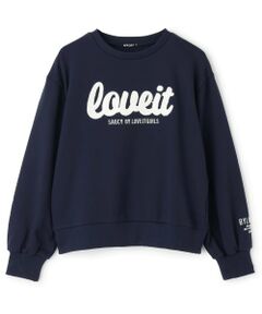 by LOVEiT / バイ ラビット スウェット | サガラ刺しゅうプルオーバー