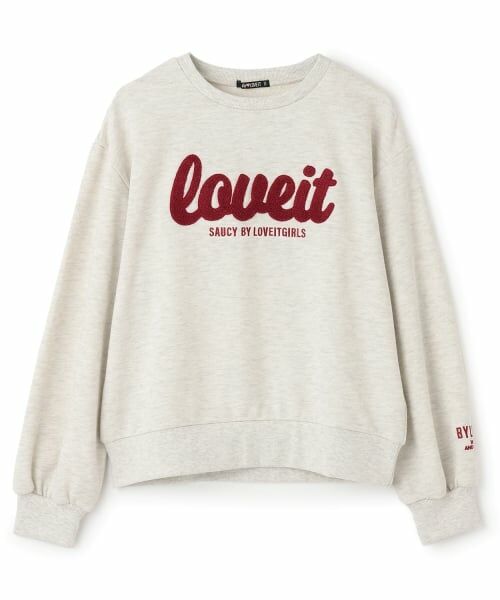 by LOVEiT / バイ ラビット スウェット | サガラ刺しゅうプルオーバー | 詳細3
