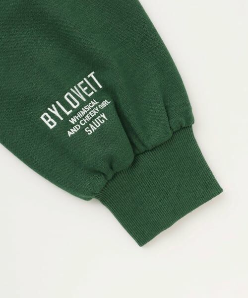 by LOVEiT / バイ ラビット スウェット | サガラ刺しゅうプルオーバー | 詳細9