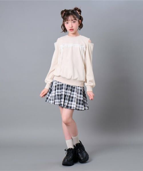 by LOVEiT / バイ ラビット スウェット | 肩スリットプルオーバー | 詳細1