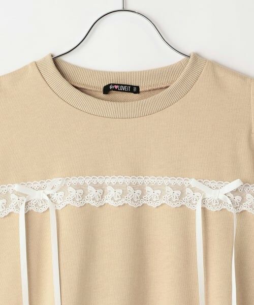 by LOVEiT / バイ ラビット スウェット | 肩スリットプルオーバー | 詳細11