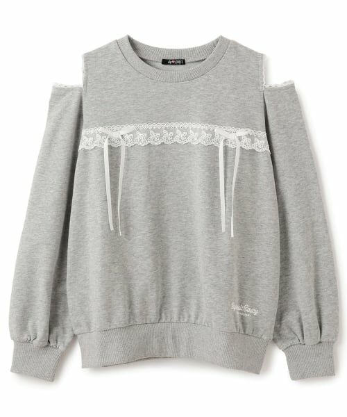 by LOVEiT / バイ ラビット スウェット | 肩スリットプルオーバー | 詳細8