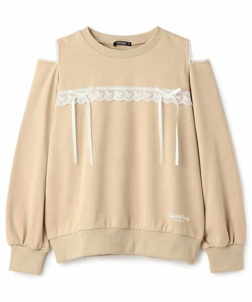 by LOVEiT / バイ ラビット スウェット | 肩スリットプルオーバー | 詳細9