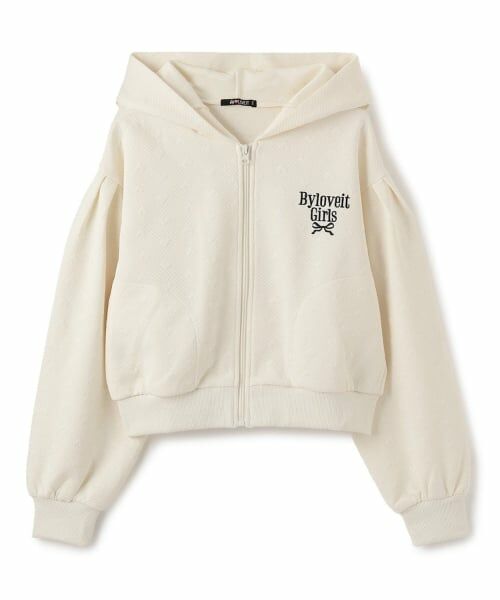 by LOVEiT / バイ ラビット パーカー | 【WEB限定】クマ耳パーカー（オフ ホワイト）