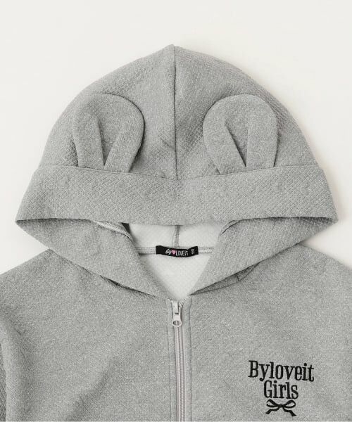 by LOVEiT / バイ ラビット パーカー | 【WEB限定】クマ耳パーカー | 詳細2