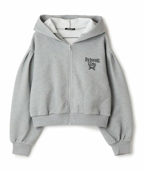 by LOVEiT / バイ ラビット パーカー | 【WEB限定】クマ耳パーカー（ミディアム グレー）