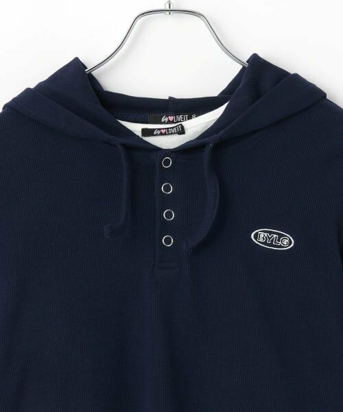 by LOVEiT / バイ ラビット Tシャツ | フリルタンクつきプルオーバー | 詳細7