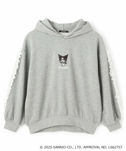 by LOVEiT / バイ ラビット パーカー | 【クロミ】裏毛パーカー | 詳細5