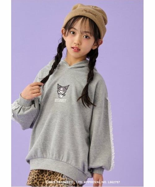 by LOVEiT / バイ ラビット パーカー | 【クロミ】裏毛パーカー（ミディアム グレー）