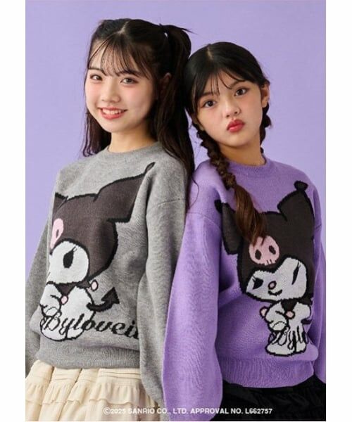 by LOVEiT / バイ ラビット ニット・セーター | 【クロミ】ジャカードニットプルオーバー | 詳細1