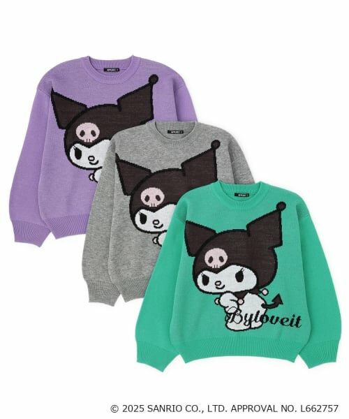 by LOVEiT / バイ ラビット ニット・セーター | 【クロミ】ジャカードニットプルオーバー | 詳細10