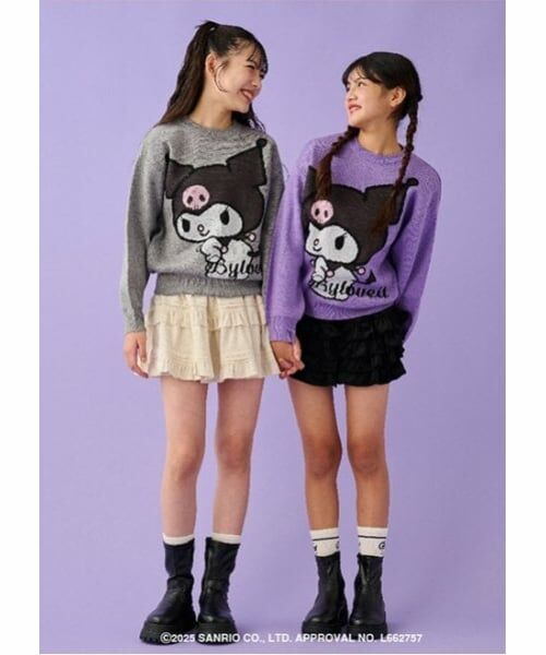 by LOVEiT / バイ ラビット ニット・セーター | 【クロミ】ジャカードニットプルオーバー | 詳細2