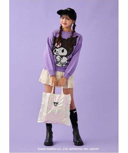 by LOVEiT / バイ ラビット ニット・セーター | 【クロミ】ジャカードニットプルオーバー | 詳細4