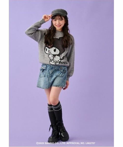 by LOVEiT / バイ ラビット ニット・セーター | 【クロミ】ジャカードニットプルオーバー | 詳細6