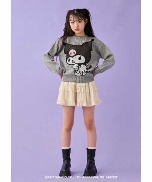 by LOVEiT / バイ ラビット ニット・セーター | 【クロミ】ジャカードニットプルオーバー | 詳細7