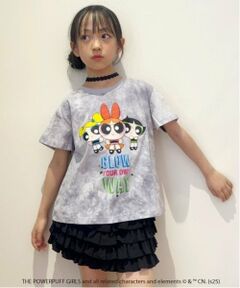 by LOVEiT / バイ ラビット Tシャツ | 【The Powerpuff Girls】タイダイ風ルーズTシャツ